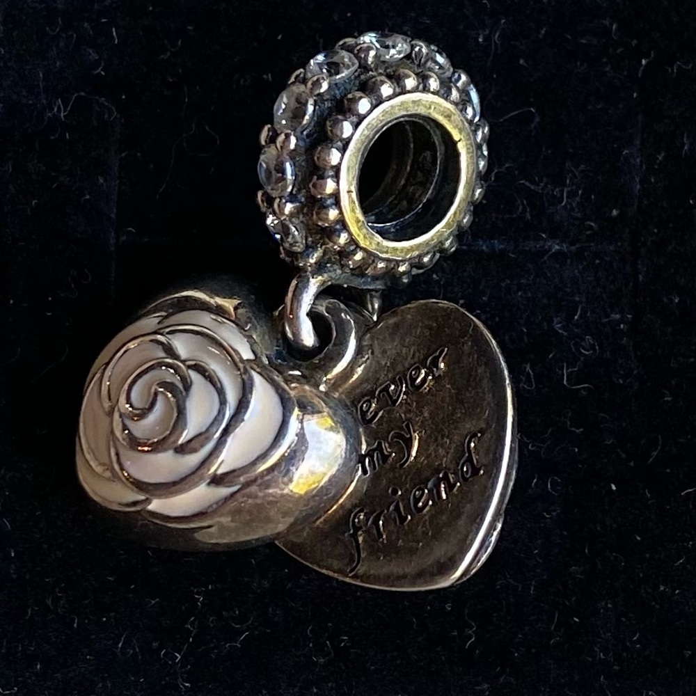 RETIRED Pandora Mother’s Rose Dangle Charm